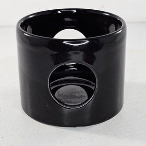 Vintage Waechtersbach West Germany Candle Tealight Holder Black